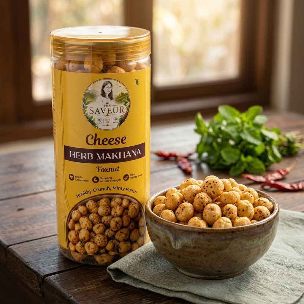Cheese Herb Flavored Makhana 85.00 gm Fox Nuts