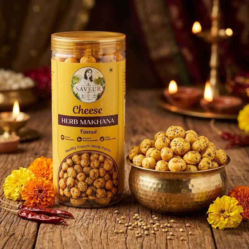 Cheese Herb Flavored Makhana 85.00 gm Fox Nuts