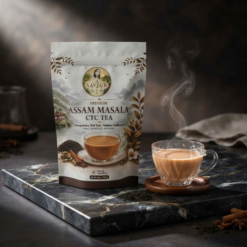 THE SAVEUR Authentic Indian Chai Masala Tea Aromatic Masala Mix chai spice mix Traditional Indian Chai Mix Tea Seasoning Best Prices