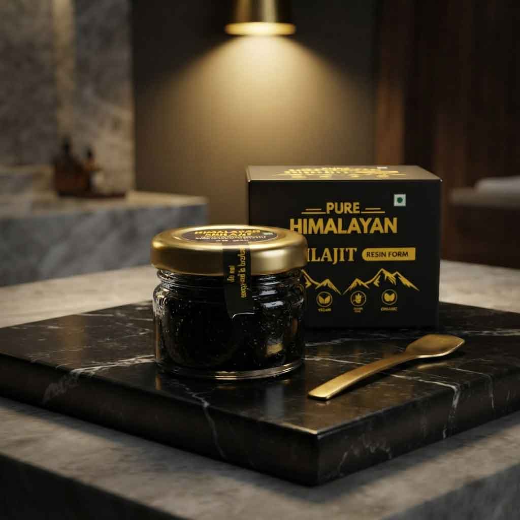 Himalayan Shilajit Resin 20 GM Enhances Stamina Energy Pure Shilajit Supports Healthy Testosterone Level